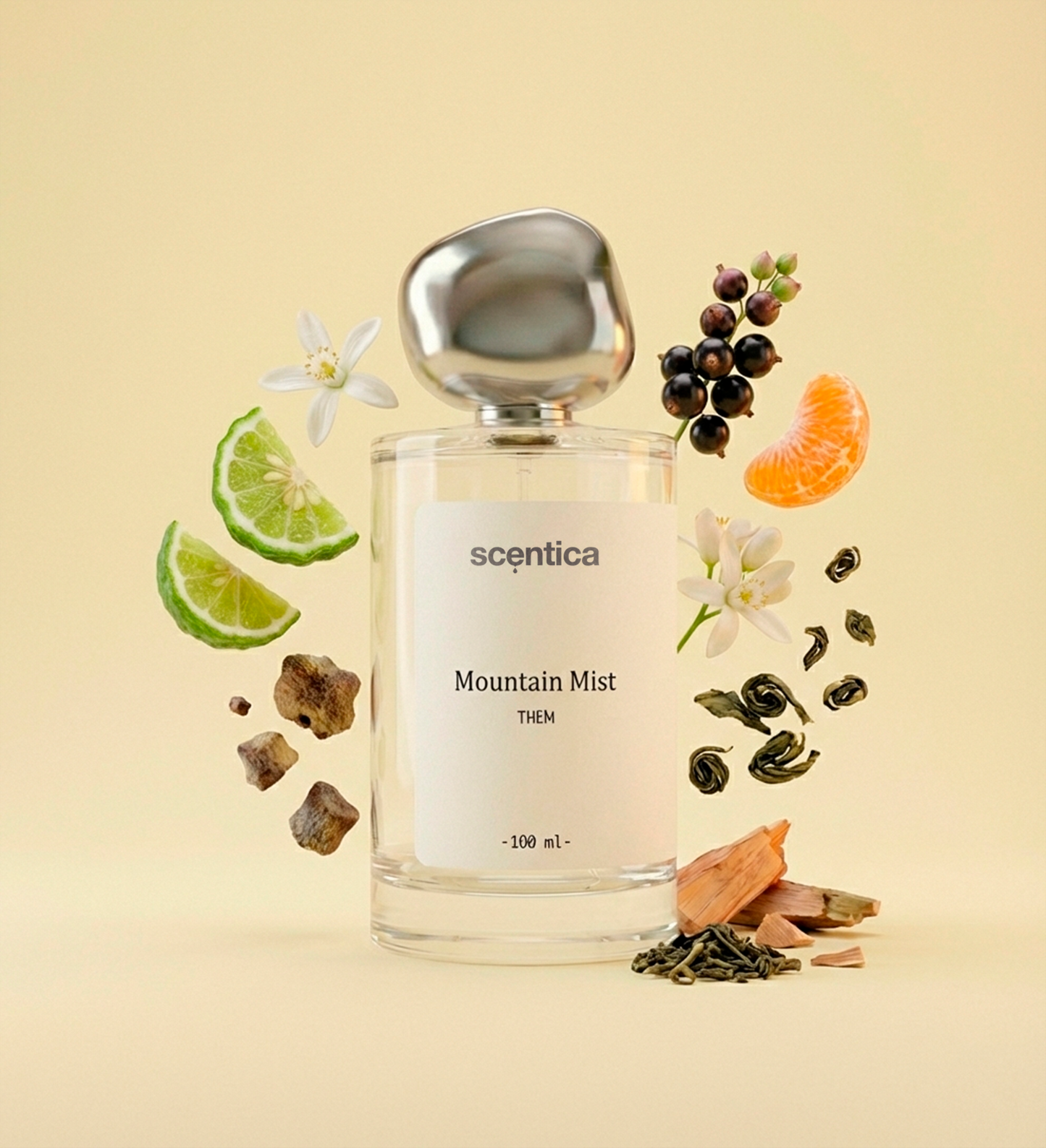 Mountain Mist - Inspirado en Silver Mountain Water de Creed