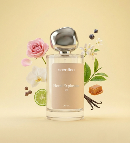 Floral Explosion - Inspirado en Flowerbomb de Victor & Ralf